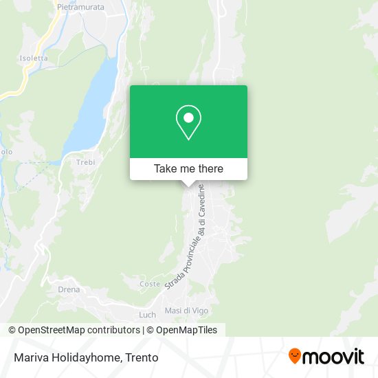 Mariva Holidayhome map