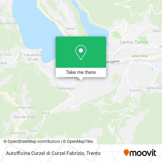 Autofficina Curzel di Curzel Fabrizio map
