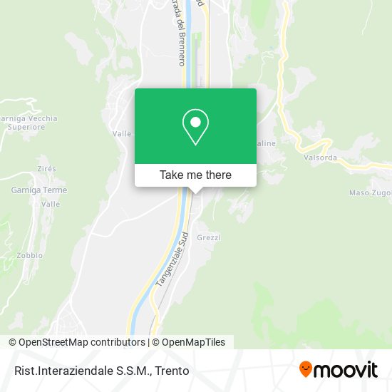 Rist.Interaziendale S.S.M. map