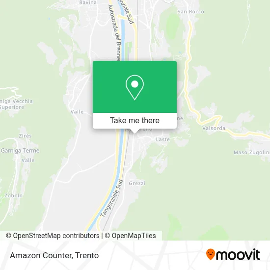 Amazon Counter map