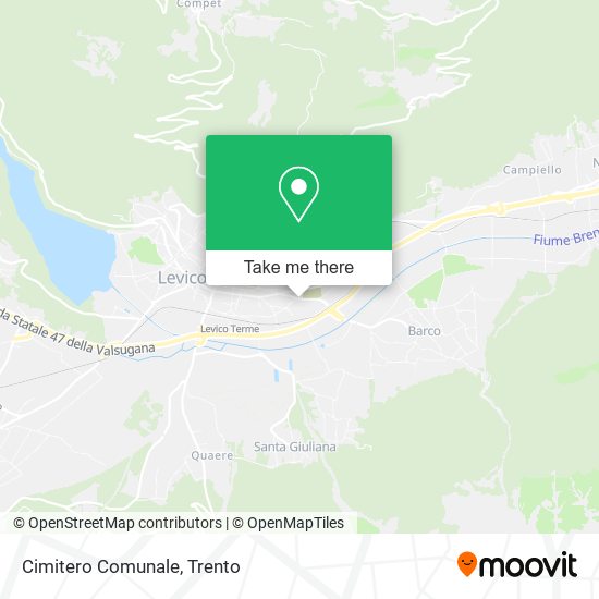 Cimitero Comunale map