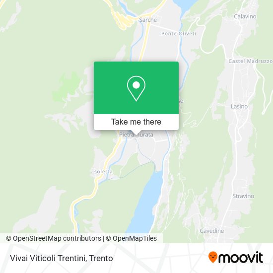 Vivai Viticoli Trentini map