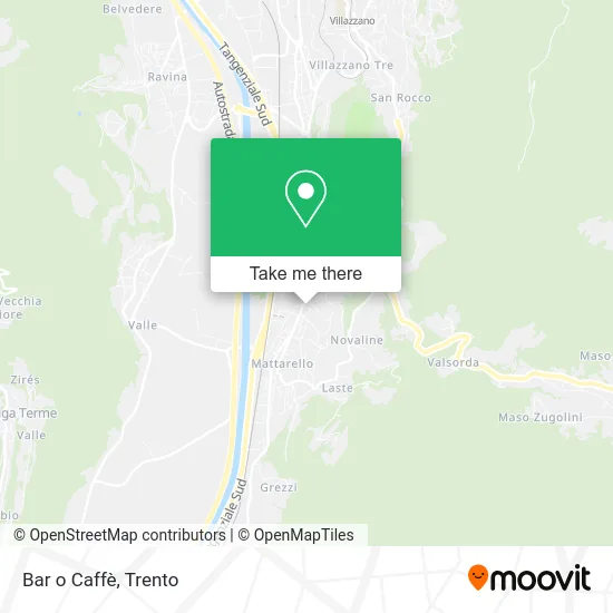 Bar o Caffè map
