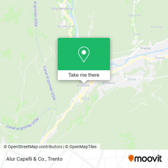 Alur Capelli & Co. map
