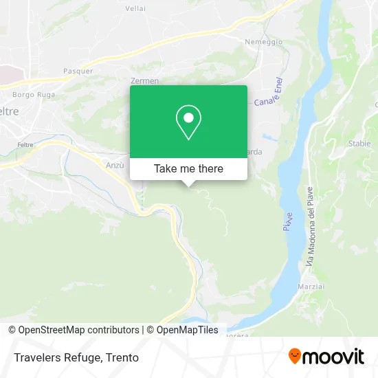 Travelers Refuge map