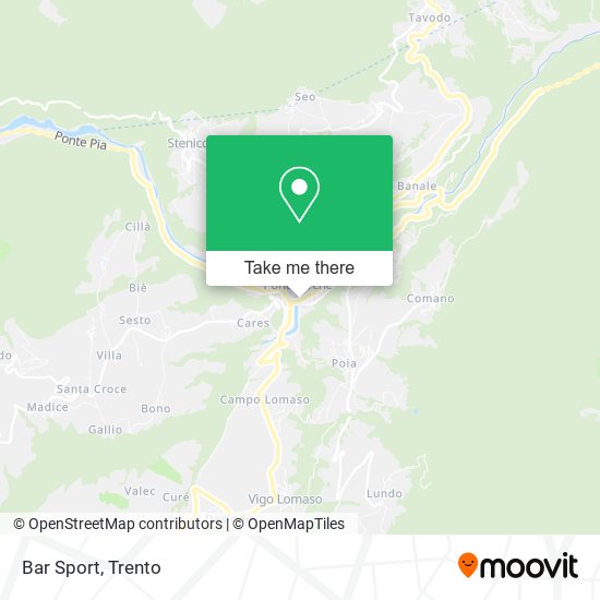 Bar Sport map