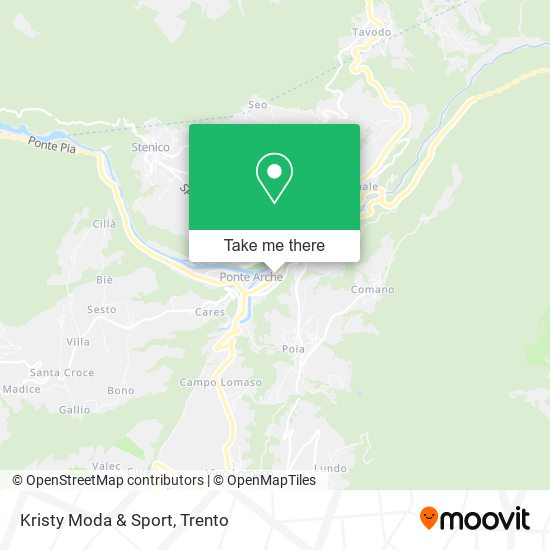 Kristy Moda & Sport map