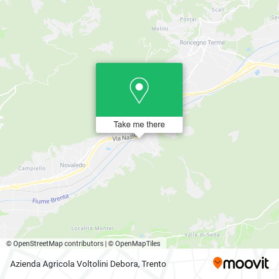 Azienda Agricola Voltolini Debora map