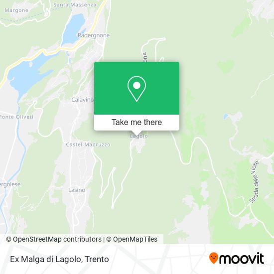 Ex Malga di Lagolo map