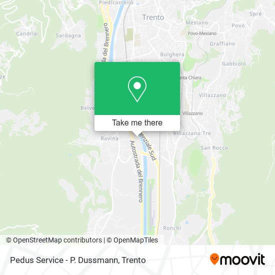 Pedus Service - P. Dussmann map