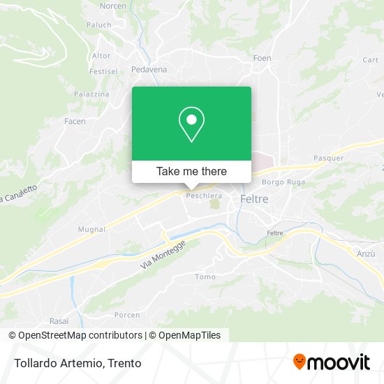 Tollardo Artemio map