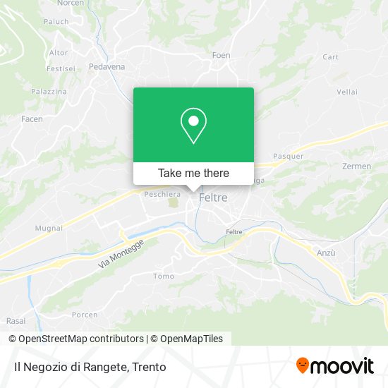 Il Negozio di Rangete map