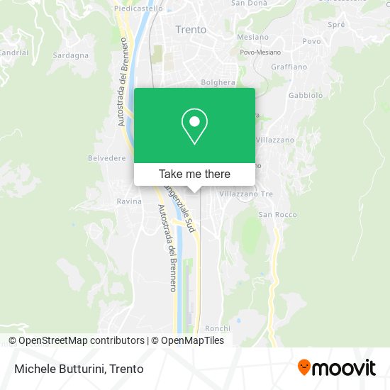 Michele Butturini map