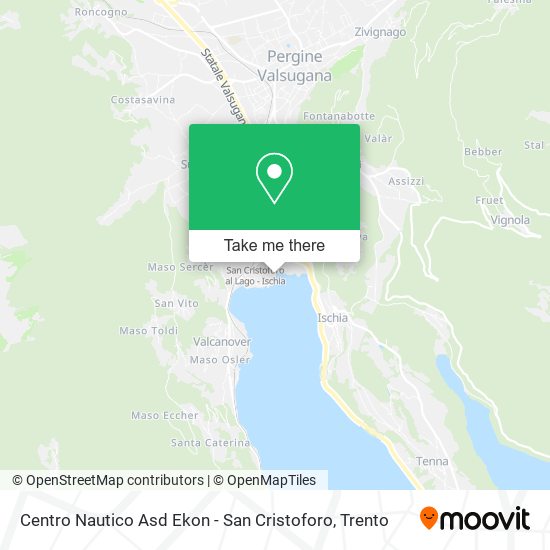 Centro Nautico Asd Ekon - San Cristoforo map