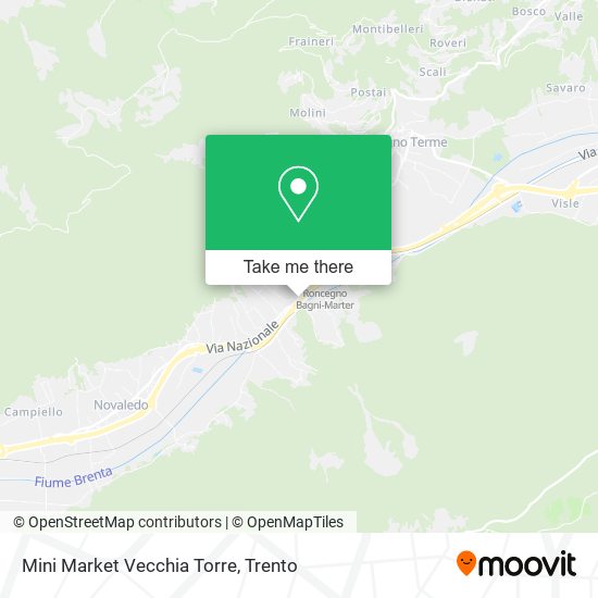 Mini Market Vecchia Torre map