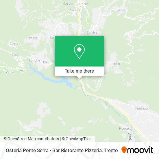 Osteria Ponte Serra - Bar Ristorante Pizzeria map