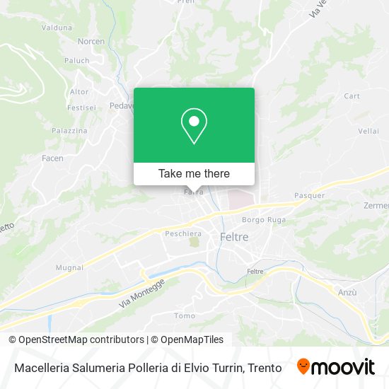 Macelleria Salumeria Polleria di Elvio Turrin map