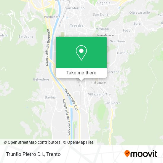 Trunfio Pietro D.I. map