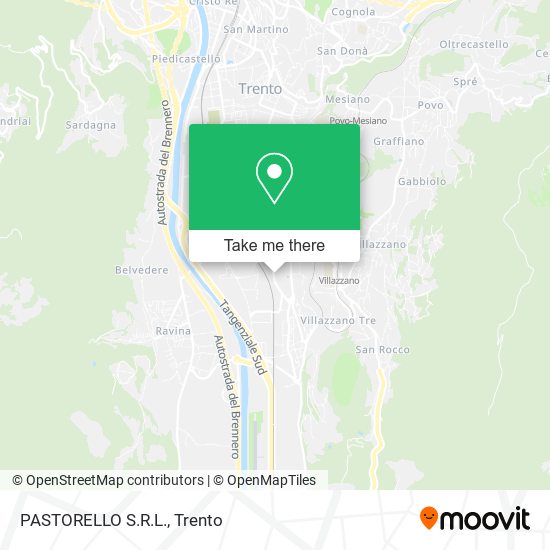 PASTORELLO S.R.L. map