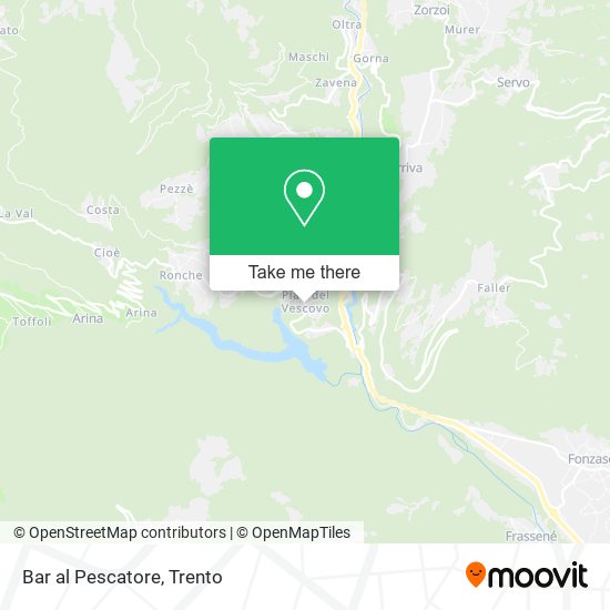 Bar al Pescatore map