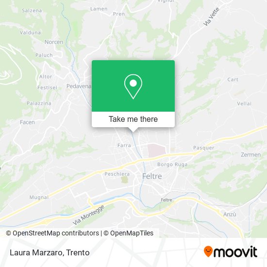 Laura Marzaro map