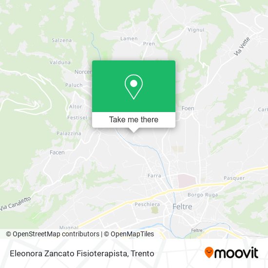Eleonora Zancato Fisioterapista map