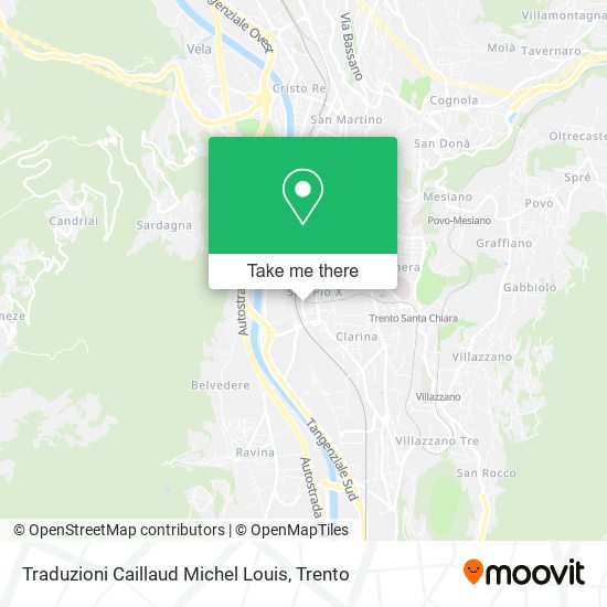 Traduzioni Caillaud Michel Louis map