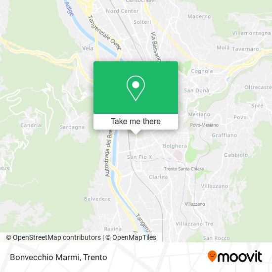 Bonvecchio Marmi map