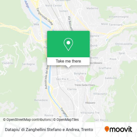 Datapiu' di Zanghellini Stefano e Andrea map