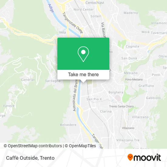 Caffè Outside map