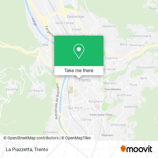 La Piazzetta map