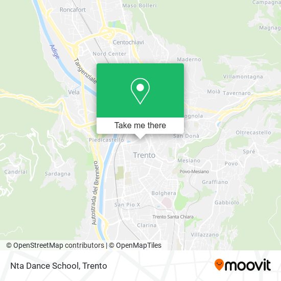 Nta Dance School map
