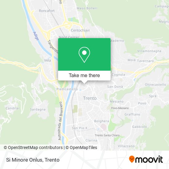 Si Minore Onlus map