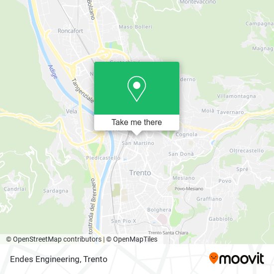 Endes Engineering map
