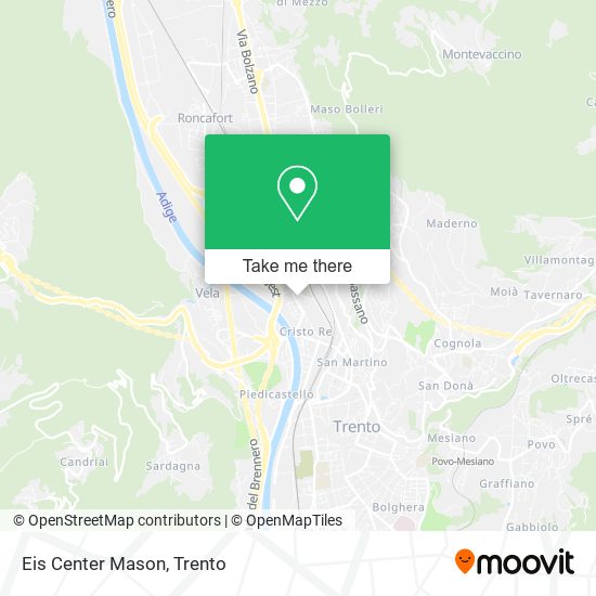 Eis Center Mason map