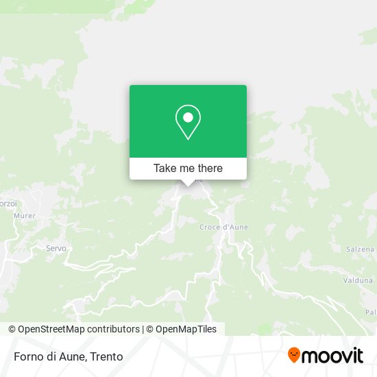 Forno di Aune map