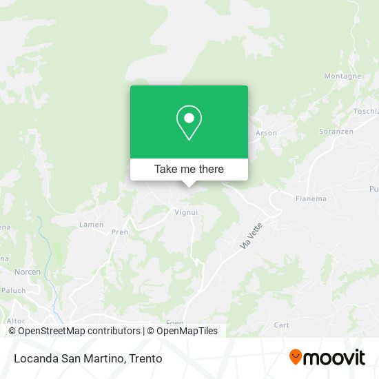 Locanda San Martino map