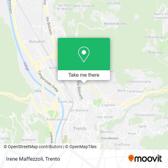 Irene Maffezzoli map