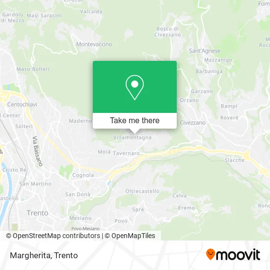 Margherita map