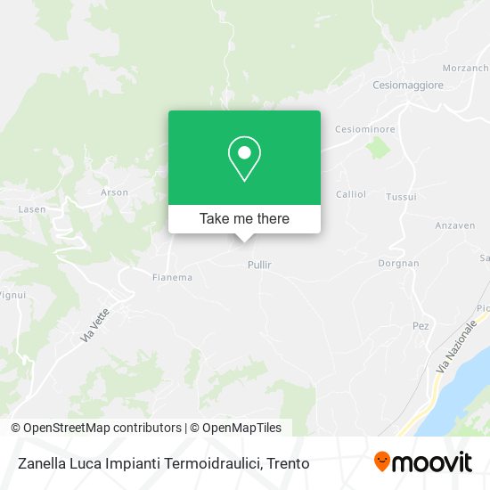 Zanella Luca Impianti Termoidraulici map