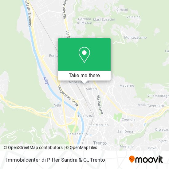 Immobilcenter di Piffer Sandra & C. map