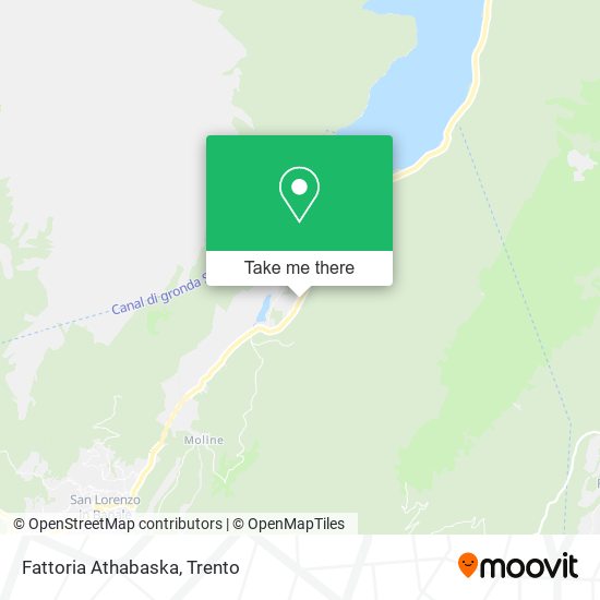 Fattoria Athabaska map