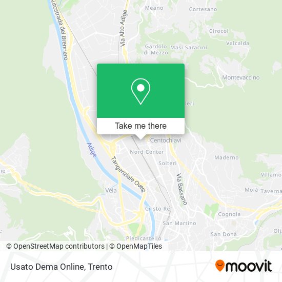 Usato Dema Online map