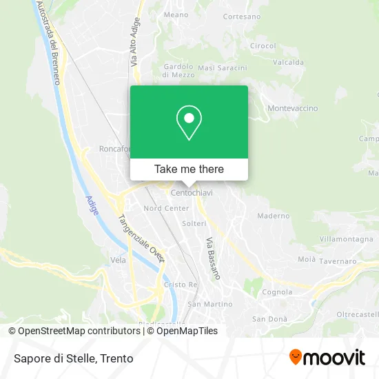 Sapore di Stelle map