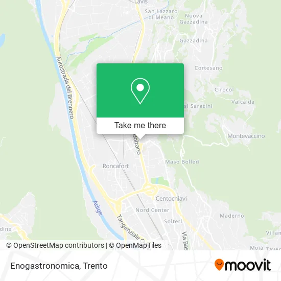 Enogastronomica map