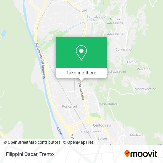 Filippini Oscar map