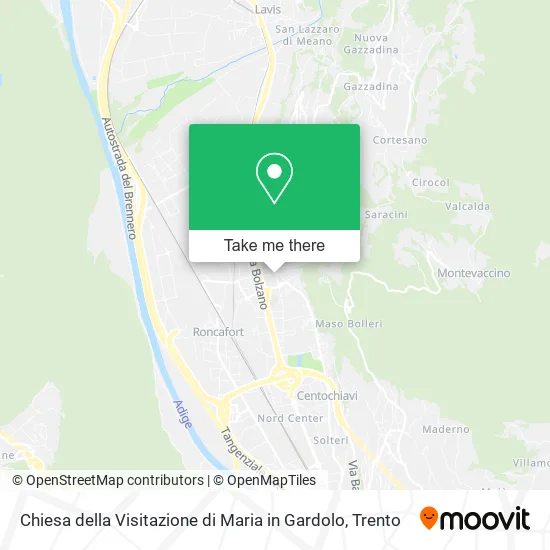 Chiesa della Visitazione di Maria in Gardolo map