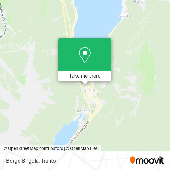 Borgo Brigola map