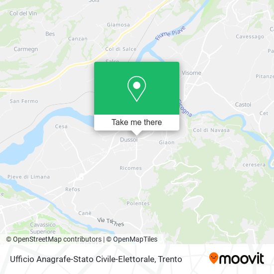 Ufficio Anagrafe-Stato Civile-Elettorale map