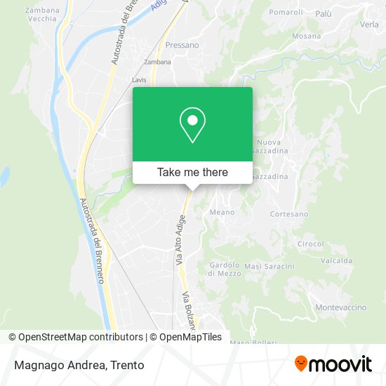 Magnago Andrea map